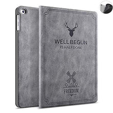 Load image into Gallery viewer, ProElite Deer Flip case Cover for Samsung Galaxy Tab A7 Lite 8.7&quot; SM-T220/T225, Grey
