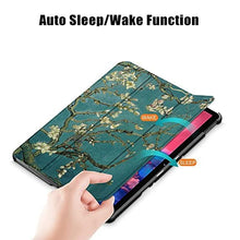 Load image into Gallery viewer, ProElite Smart Flip Case Cover for Lenovo Tab P11 Pro 2nd Gen 11.2 inch Flowers
