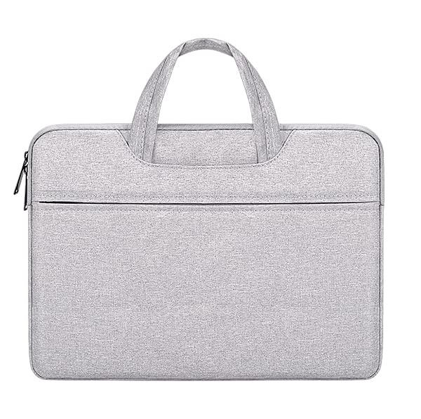 ProElite Oxford Fabric Laptop/MacBook Bag Sleeve Case Cover Pouch for 13-Inch, 13.3-Inch, Light Grey