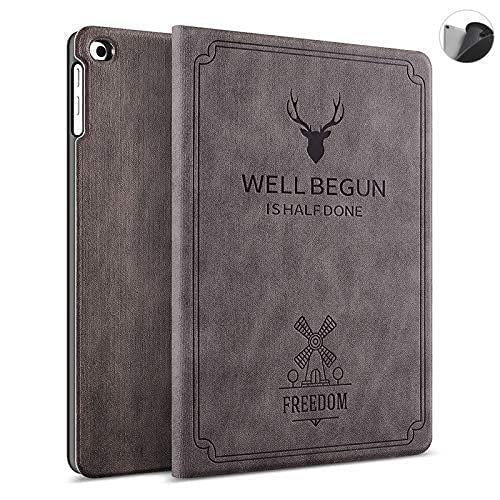 ProElite Smart Deer Flip case Cover for Nokia Tab T20 10.36 inch. Coffee