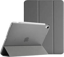 Load image into Gallery viewer, ProElite Smart Flip Case Cover for Apple iPad Air 5th/4th Gen 10.9 inch , Translucent Back, Grey

