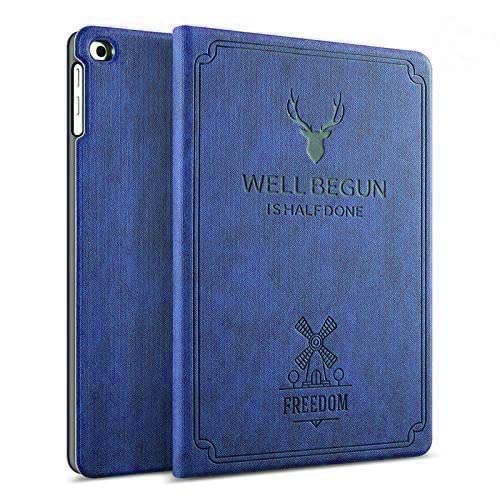 ProElite Deer Flip case Cover for Realme Pad 10.4 inch, Dark Blue