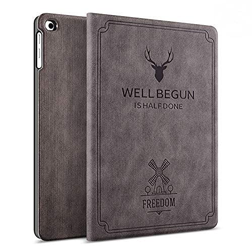 ProElite Deer Flip case Cover for Lenovo Tab M8 HD/M8 2nd/3rd Gen FHD TB-8505F TB-8505X ,Coffee