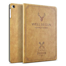 Load image into Gallery viewer, ProElite Deer Flip case Cover for Samsung Galaxy Tab A 8 inch SM-T290/SM-T295 , Camel
