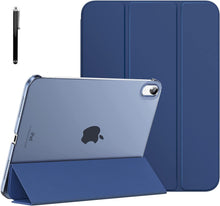 Load image into Gallery viewer, ProElite Cover for Apple iPad (A16) 11th/10th Generation (2025/2022) Cover Case, Transparent Smart case for iPad 11th/10th Gen 2025/2022 (Supports Auto Sleep Wake) with Stylus Pen, Navy

