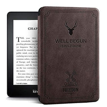 Load image into Gallery viewer, ProElite Deer Smart Flip case Cover for Amazon Kindle 6&quot; 10th Generation 2019 [Coffee]
