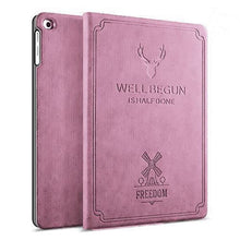 Load image into Gallery viewer, ProElite Deer Flip case Cover for Realme Pad 10.4 inch, Pink
