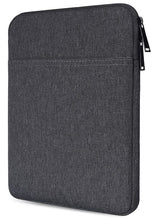 Load image into Gallery viewer, ProElite Tablet Sleeve Case Cover 6&quot; to 8&quot; for Amazon Kindle 6&quot;, Paperwhite 6.8&quot;, Kindle Fire, Apple iPad Mini 6th Gen 8.3&quot;, Mini 5/4/3/2/1, Lenovo M8, Samsung A7 Lite Tablet, Dark Grey
