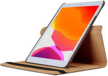 Load image into Gallery viewer, ProElite Smart Case for Apple ipad 7th/8th/9th Gen 2021 10.2 inch, 360 Degree Rotating Stand Leather Protective Cover, with Auto Sleep/Wake, Brown
