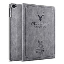 Load image into Gallery viewer, ProElite Deer Flip case Cover for Motorola Moto Tab G62 10.6 inch Tablet, Grey
