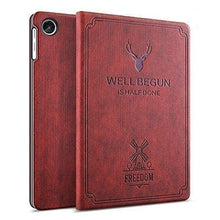 Load image into Gallery viewer, ProElite Deer Flip case Cover for Lenovo Tab M10 FHD Plus (3rd Gen) 10.6 inch Tablet (Will Not Fit M10 5G Model ), Wine Red
