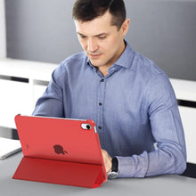 Load image into Gallery viewer, ProElite Cover for Apple iPad (A16) 11th/10th Generation (2025/2022) Cover Case, Transparent Smart case for iPad 11th/10th Gen 2025/2022 (Supports Auto Sleep Wake) with Stylus Pen, Red
