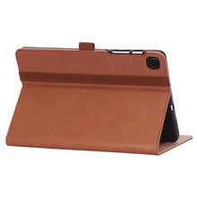 Load image into Gallery viewer, ProElite Business Smart Case Cover for Samsung Galaxy Tab S6 Lite 10.4 Inch SM-P610/P615 with S Pen Holder [Brown]
