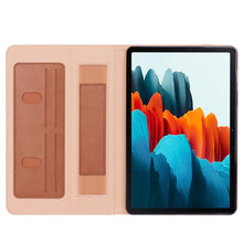 Load image into Gallery viewer, ProElite Business Smart Case Cover for Samsung Galaxy Tab S8/S7 11&quot; SM-T870/T875/X700/X706 [Brown]
