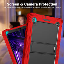 Load image into Gallery viewer, ProElite Rugged Shockproof Heavy Duty Back Case Cover for Lenovo Tab M10 FHD Plus 10.3&quot; X606V /TB-X606/TB-X606X, Red
