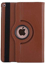 Load image into Gallery viewer, ProElite Smart Case for Apple ipad 7th/8th/9th Gen 2021 10.2 inch, 360 Degree Rotating Stand Leather Protective Cover, with Auto Sleep/Wake, Brown
