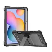 Load image into Gallery viewer, ProElite Rugged Shockproof Heavy Duty Back Case Cover for Samsung Galaxy Tab S6 Lite 10.4 Inch SM-P610/P615, Black
