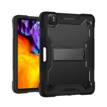 Load image into Gallery viewer, ProElite Rugged Shockproof Heavy Duty Back Case Cover for Apple iPad Pro 11&quot; 3rd Gen 2021/2020 &amp; iPad Air 5th/4th Gen 10.9&quot; with Pencil Holder, Black
