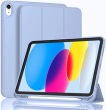 Load image into Gallery viewer, ProElite Smart Case for iPad (A16) 11th/10th Generation (2025/2022) [Auto Sleep/Wake Cover] [Left Side Pencil Holder] [Soft Flexible Case] Recoil Series - Purple
