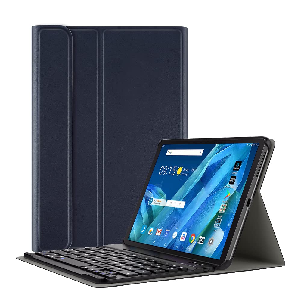 ProElite Detachable Wireless Bluetooth Keyboard flip case Cover for Lenovo Tab M10 FHD Plus 10.3