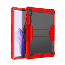 Load image into Gallery viewer, ProElite Rugged Shockproof Heavy Duty Back Case Cover for Samsung Galaxy Tab S8 Plus/S7 Plus/S7 FE 12.4 Inch SM-X800/X806/T970/T975/T976/T735, (with S Pen Holder), Red
