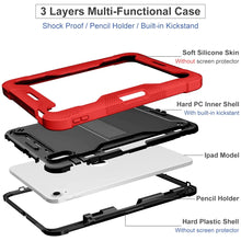Load image into Gallery viewer, ProElite Cover for Apple iPad (A16) 11th/10th Gen (2025/2022) Cover Case, Rugged Shockproof Heavy Duty Back Case Cover for Apple iPad 11th/10th Generation 2025/2022, Red
