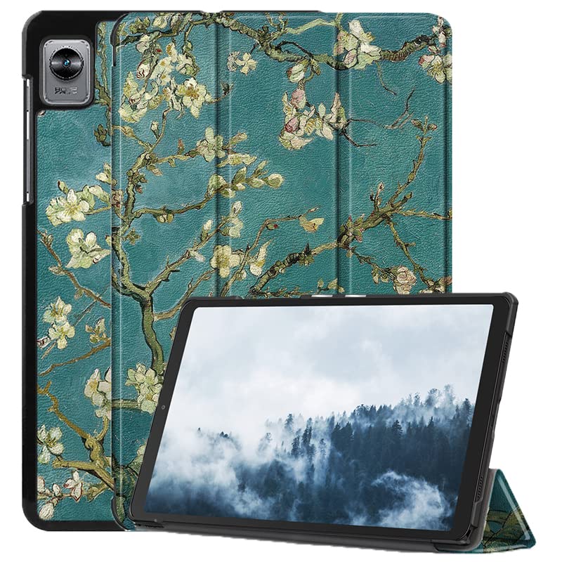ProElite Slim Trifold Flip case Cover for Realme PadMini 8.68 inch Tablet, Flowers