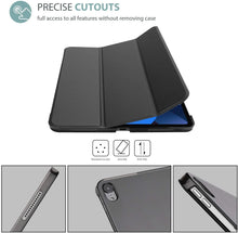 Load image into Gallery viewer, ProElite Smart Case for iPad Air 4th/5th Gen 10.9 Inch [Trifold Smart Case] [Auto Sleep/Wake Cover] [Stand Case with Clasp] - Black
