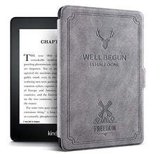 Load image into Gallery viewer, ProElite Deer Smart Flip case Cover for Amazon Kindle 6&quot; 10th Generation 2019 [Grey]
