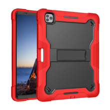 Load image into Gallery viewer, ProElite Rugged Shockproof Heavy Duty Back Case Cover for Apple iPad pro 12.9 inch 2021/2020 5th Gen, (Support Apple Pencil Charging), Red
