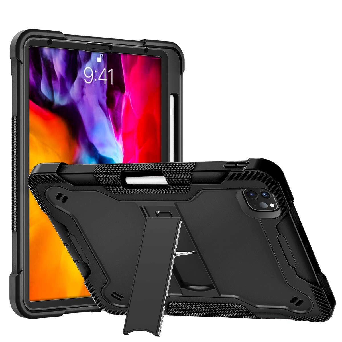 ProElite Rugged Shockproof Heavy Duty Back Case Cover for Apple