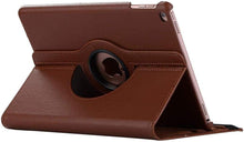 Load image into Gallery viewer, ProElite Smart Case for Apple ipad 7th/8th/9th Gen 2021 10.2 inch, 360 Degree Rotating Stand Leather Protective Cover, with Auto Sleep/Wake, Brown
