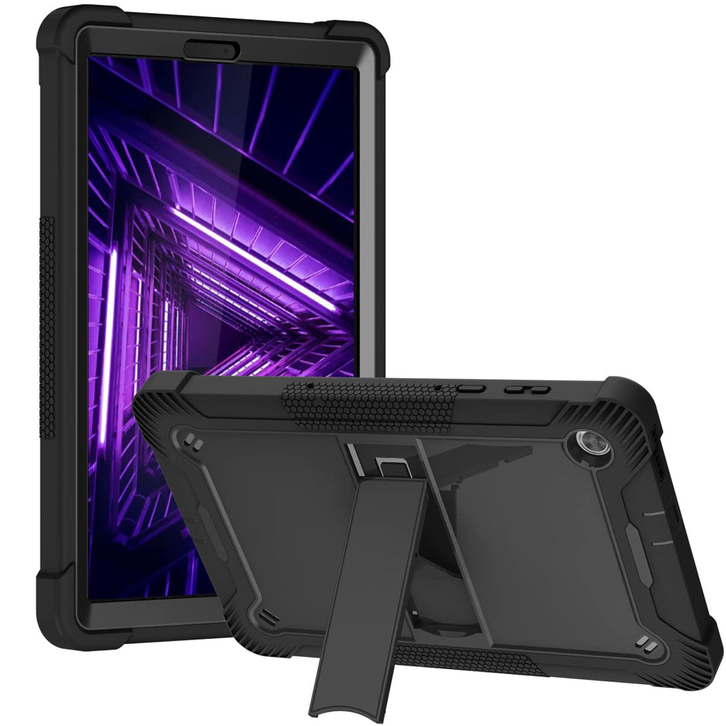 ProElite Rugged Shockproof Heavy Duty Back Case Cover for Motorola Moto Tab G62 10.6 inch, Black