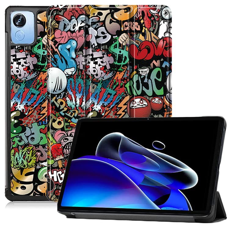 ProElite Slim Trifold Flip case Cover for Realme Pad X 11 inch Tablet, Hippy