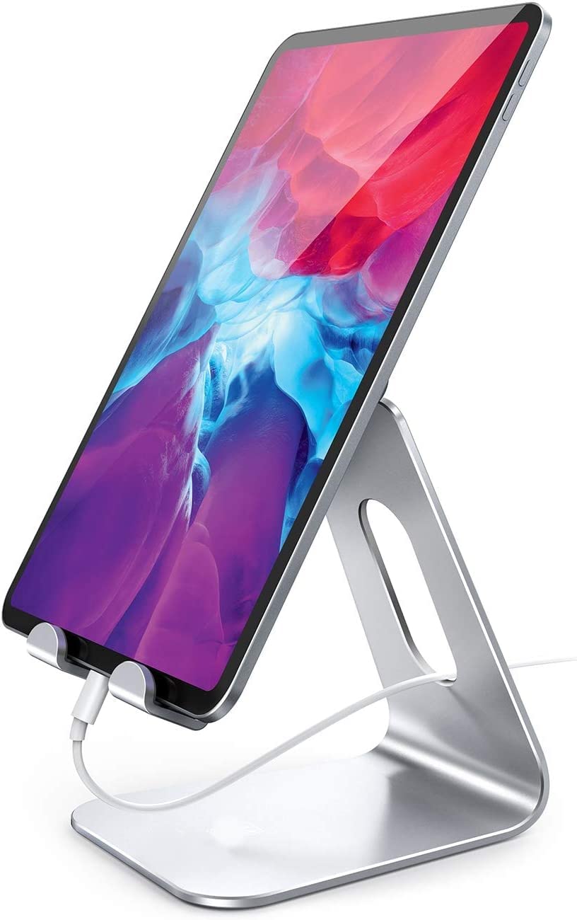 ProElite Adjustable Tablet Stand Desk Holder for Apple iPad, iPhones, Galaxy Tab, Xiaomi Pad, Redmi Pad, Oneplus Pad,Lenovo Tab, Kindle Upto inch
