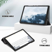 Load image into Gallery viewer, ProElite Smart Trifold Flip case Cover for Samsung Galaxy Tab A7 10.4&quot; SM-T500/T505/T507, Black
