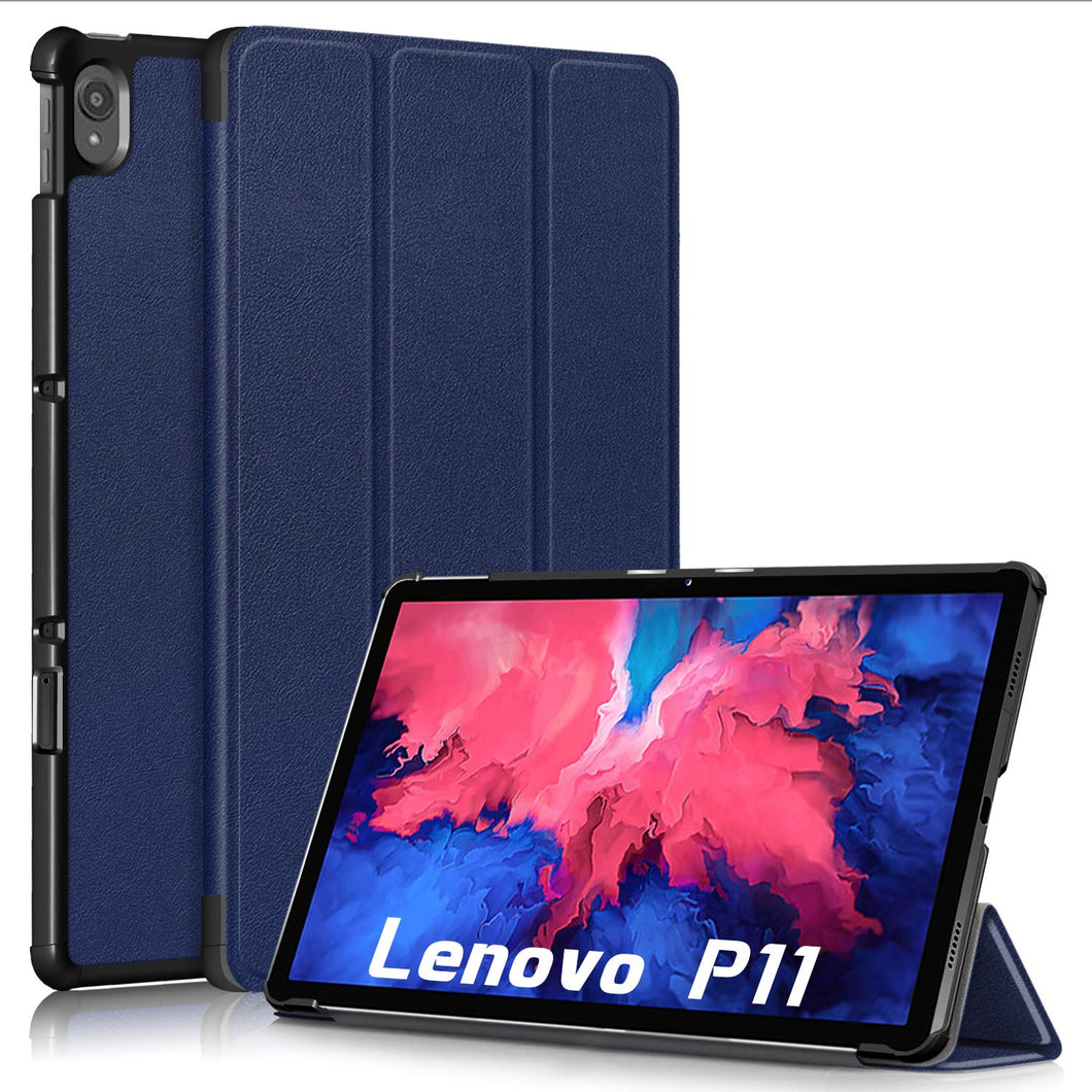 ProElite Smart Flip Case Cover for Motorola Moto Tab G70 LTE 11 inch, Dark Blue