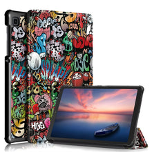 Load image into Gallery viewer, ProElite Smart Trifold Flip case Cover for Samsung Galaxy Tab A7 Lite 8.7&quot; SM-T220/225, Hippy
