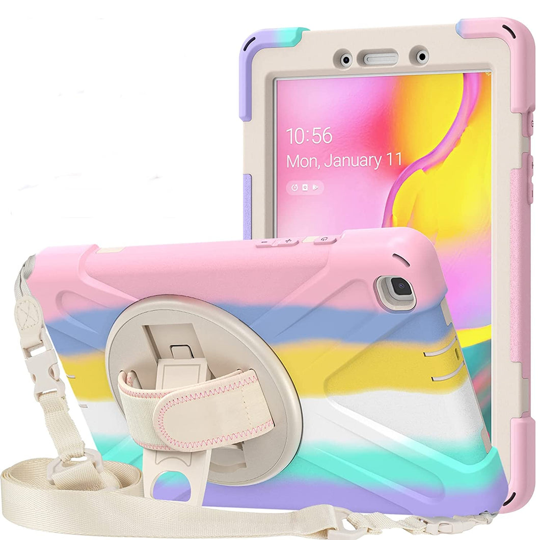 ProElite Rugged 3 Layer Armor case Cover for Samsung Galaxy Tab A 8