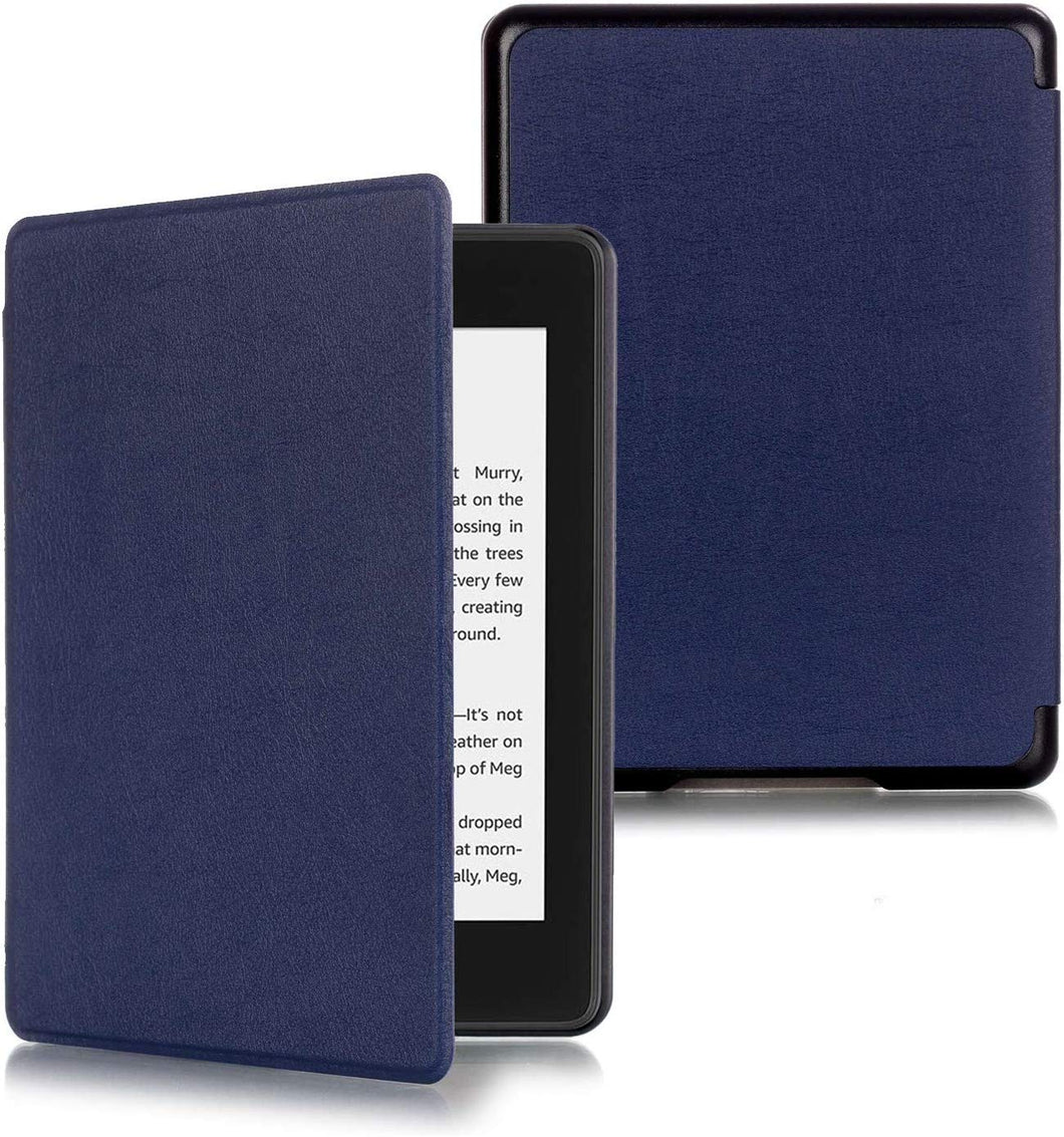 ProElite Ultra Slim Smart Flip Cover for All New Amazon Kindle Paperwhite 10th Generation (Dark Blue)
