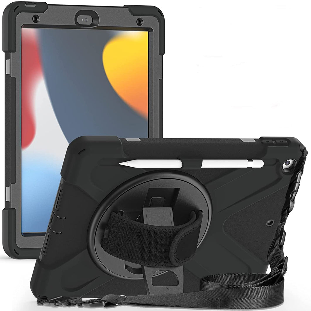 ProElite Rugged 3 Layer Armor case Cover for Apple iPad 10.2