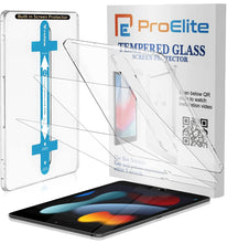 Load image into Gallery viewer, ProElite Tempered Glass Screen Protector for Apple iPad 10.2&quot; 9th/8th/7th Generation 2021 with Auto Alignment Kit
