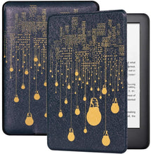 Load image into Gallery viewer, ProElite Slim Smart Flip case Cover for Amazon Kindle 6&quot; 300 ppi 11th Gen/12th Gen 2022/2024, Bulbs
