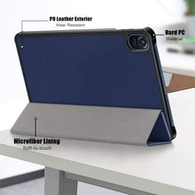 Load image into Gallery viewer, ProElite Smart Trifold Flip case Cover for Honor Pad 8 12 inch, Dark Blue
