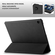 Load image into Gallery viewer, ProElite Ultra Sleek Smart Flip Case Cover for Lenovo Tab M10 FHD REL TB-X605LC TB-X605FC Tablet (Black) [Will NOT Fit Model X505F X505L]
