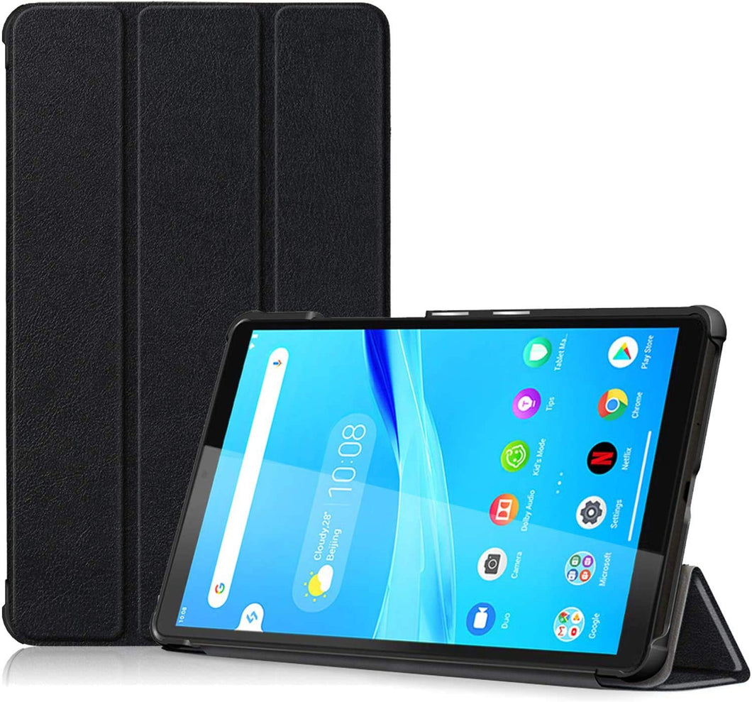 ProElite Ultra Sleek Smart Flip Case Cover for Lenovo Tab M8 HD/M8 2nd/3rd Gen FHD TB-8505F TB-8505X TB-8505FS TB-8705F Tablet (Black)