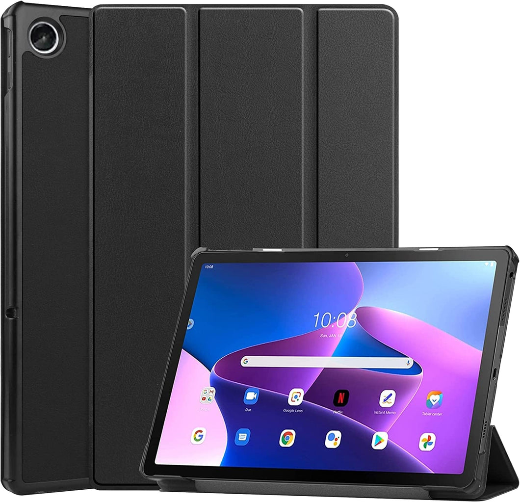 ProElite Sleek Smart Flip Case Cover for Motorola Moto Tab G62 10.6 inch Tablet, Black