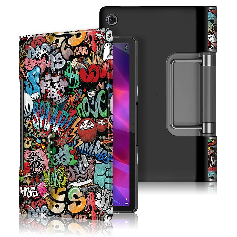 ProElite PU Leather Flip case Cover for Lenovo Yoga Tab 11 (YT-J706F) 11 inch Tablet, Hippy
