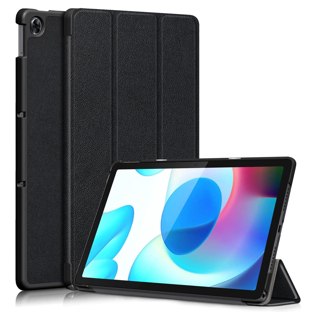 ProElite Slim Trifold Flip case Cover for Realme Pad 10.4 inch, Black