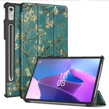 Load image into Gallery viewer, ProElite Smart Flip Case Cover for Lenovo Tab P11 Pro 2nd Gen 11.2 inch Flowers
